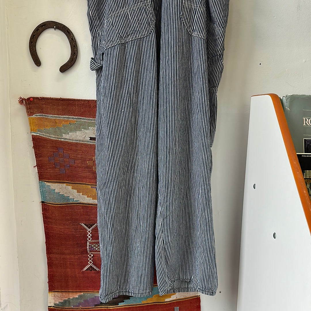 1960s/70s Sears Hickory Stripe Overalls