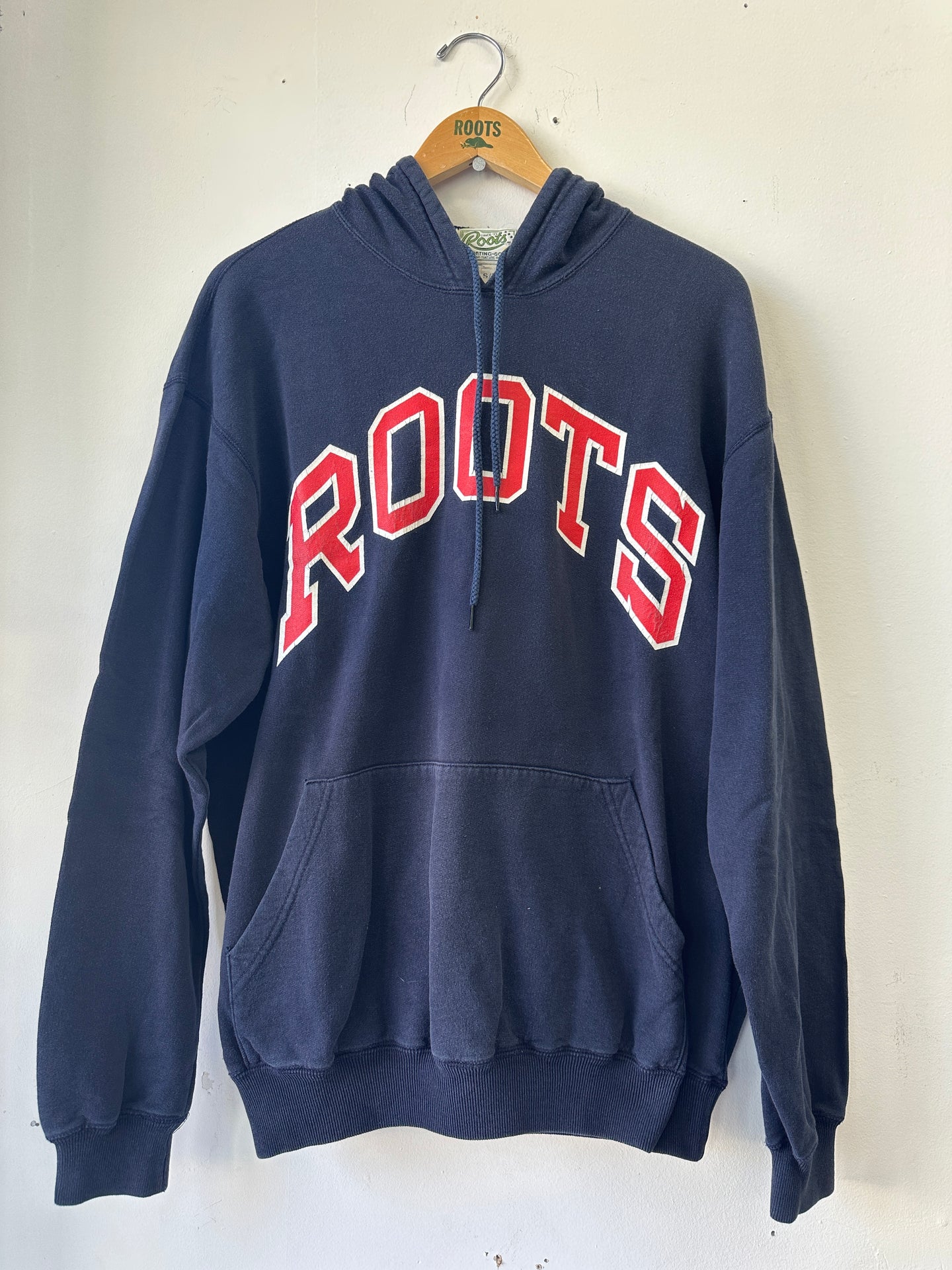 90s Roots Athletics Logo Hoodie