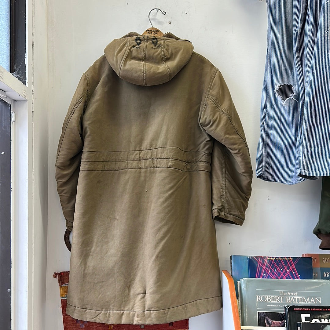 1940s US Navy N-1 Deck Parka - 36