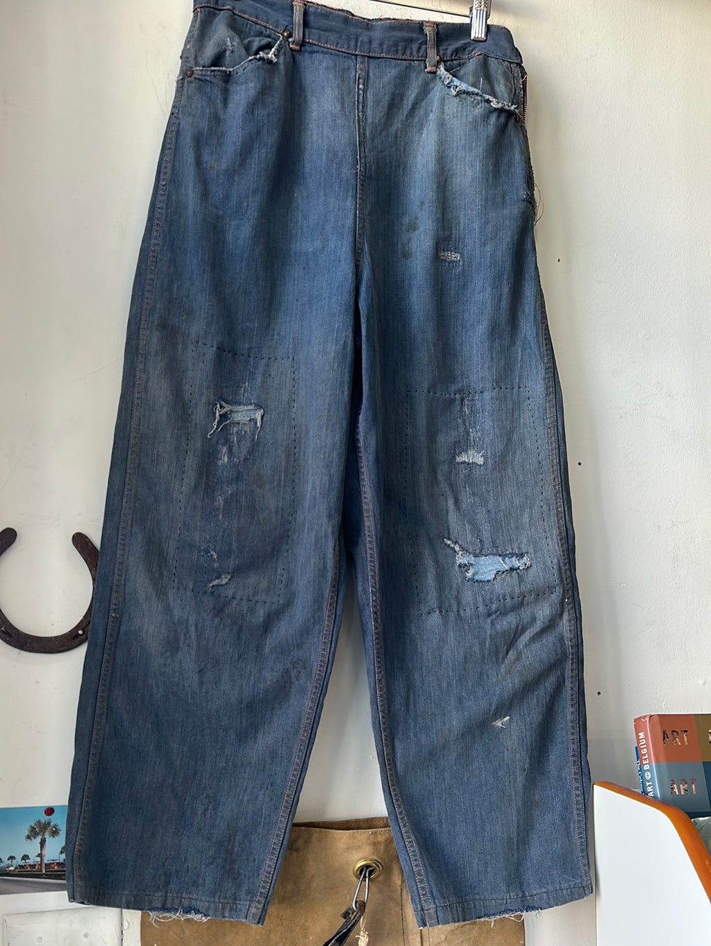 1950s Ranch Craft Side Zip Denim 29×26.5
