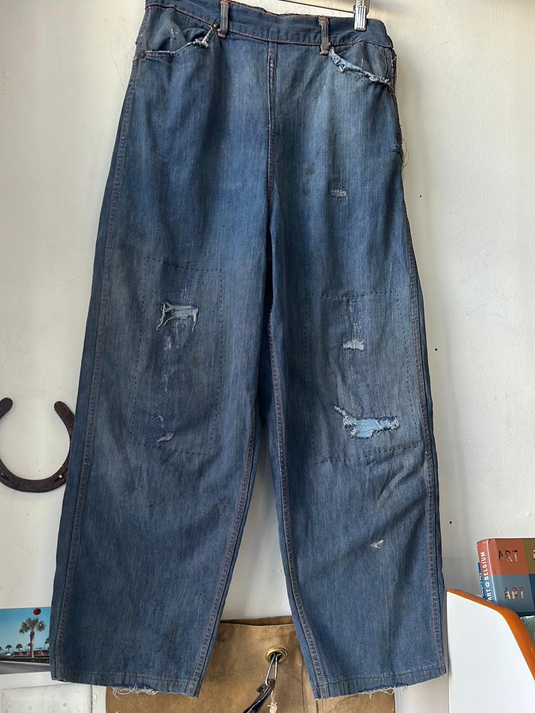 1950s Ranch Craft Side Zip Denim 29×26.5