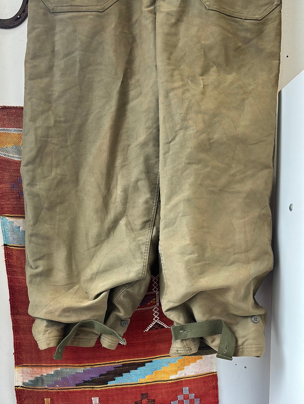 1940s USN Deck Bib - Wool-Lined Medium