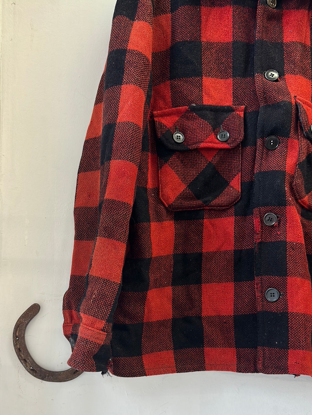 1940s/'50s Hercules Wool Plaid Shirt