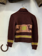 Load image into Gallery viewer, 1950s/&#39;60s Deer Cowichan Sweater
