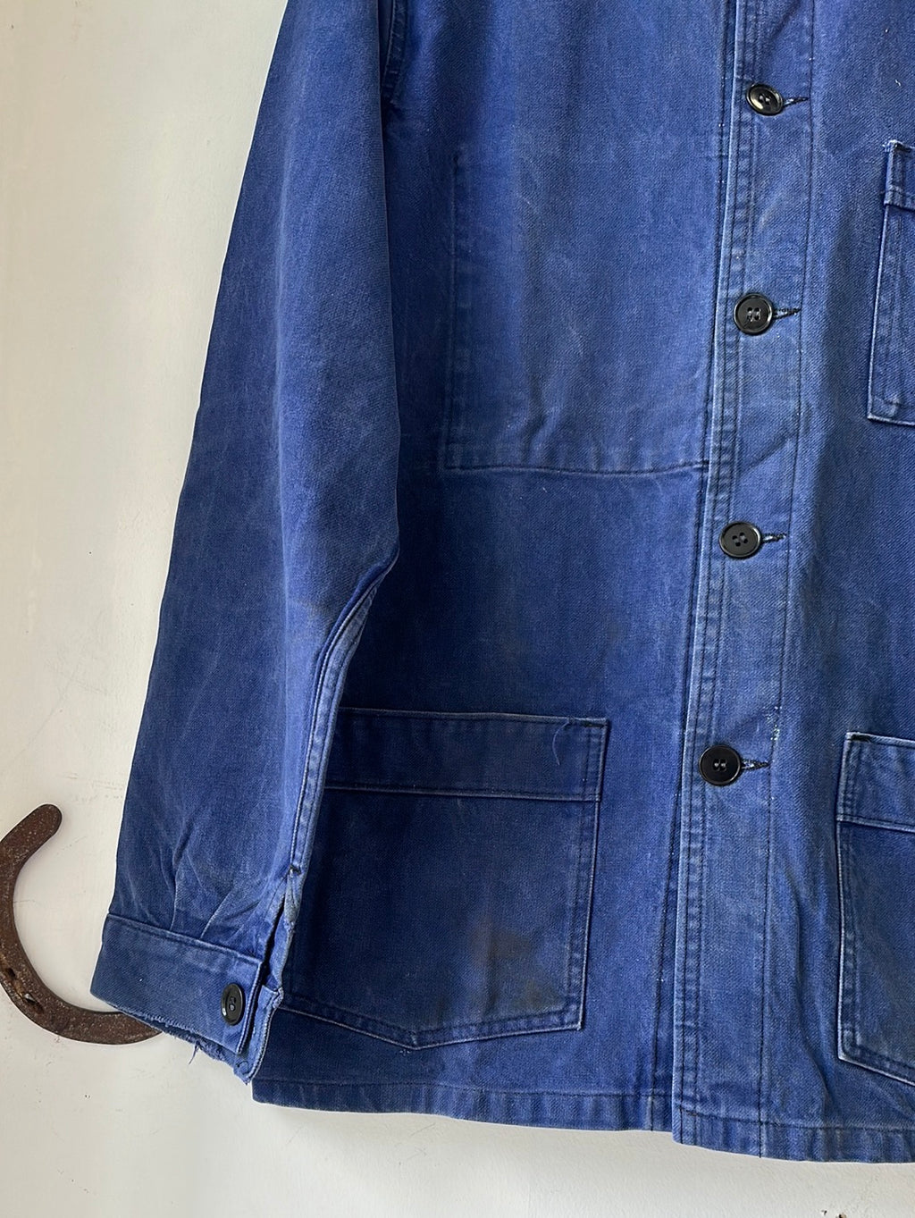 1950s Kidur Blue Moleskin French Chore