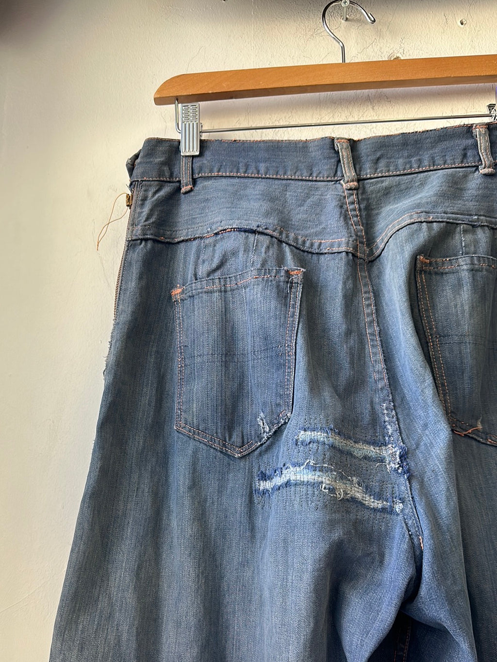 1950s Ranch Craft Side Zip Denim 29×26.5