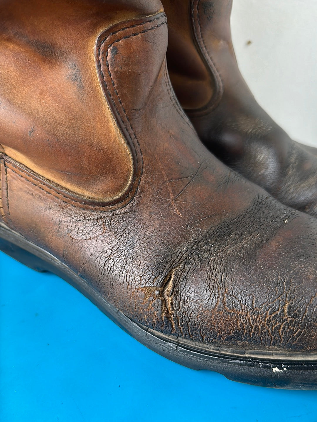 靴 80s vintage PECOS BOOTS 1970s/80s Red Wing Pecos Boots - Brown - Size 11 M 12.5 W