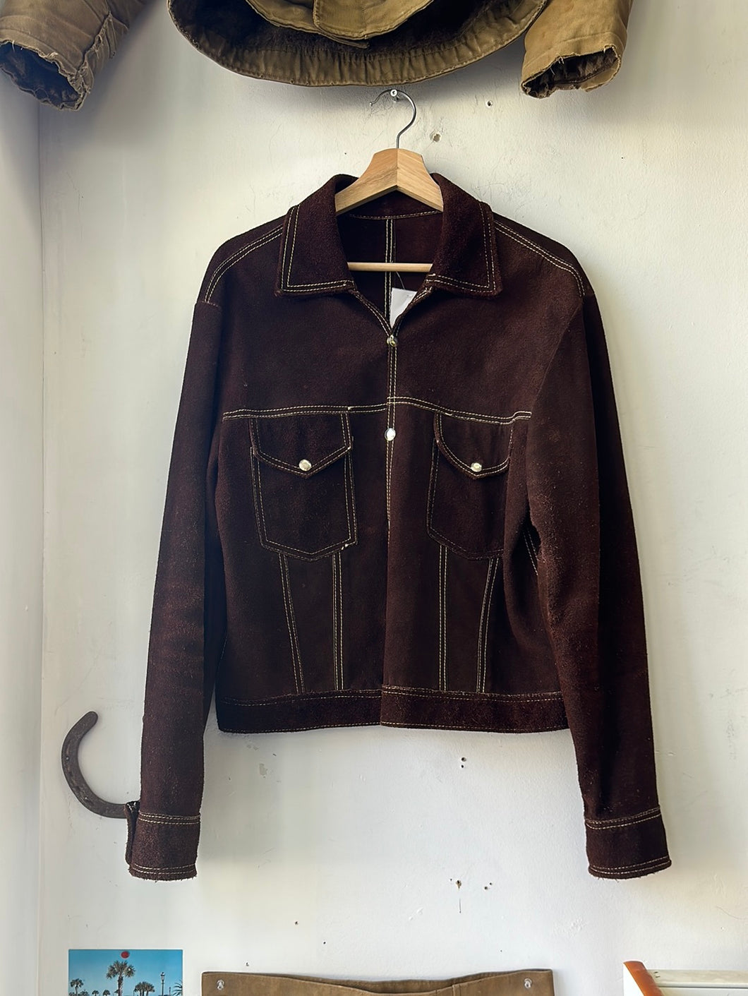 1970s Suede Leather Jacket