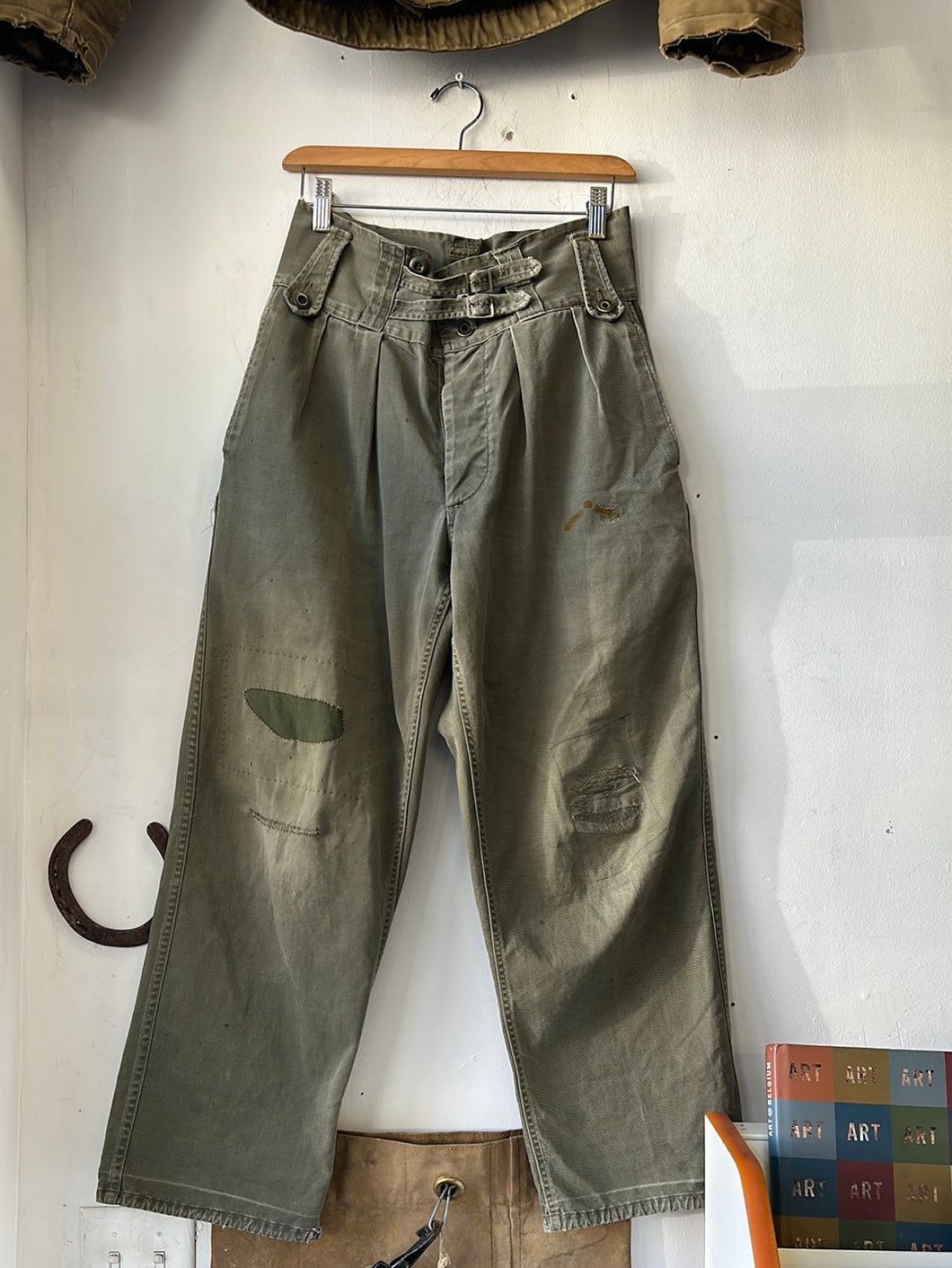 1950s/60s Mended Canadian Military Gurkha Trousers