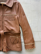 Load image into Gallery viewer, 1970s Fringe Leather Jacket
