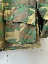 Load image into Gallery viewer, 1970 USMC Woodland Ripstop Jungle Jacket - Small Regular
