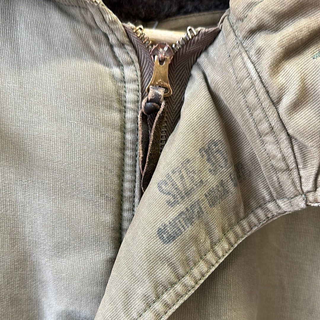 1940s US Navy N-1 Deck Parka - 36