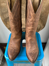 Load image into Gallery viewer, Boulet Cowboy Boots - Brown - Size 9 M 10.5 W
