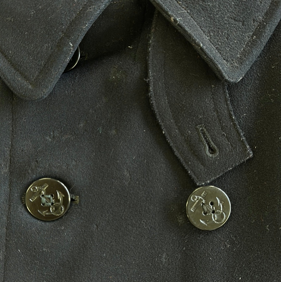1940s/1950s US Navy Peacoat - XS - XL – Coffee and Clothing