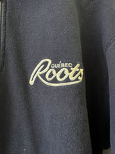 Load image into Gallery viewer, 1998 Roots Anniversary Quarter Zip Sweater
