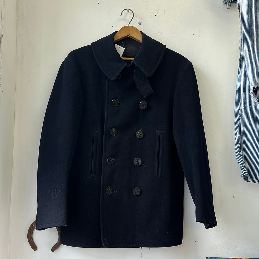 40s 50s usnavy pea coat Pコート vintage usn 1940s/1950s US Navy Peacoat - XS - XL – Coffee and Clothing