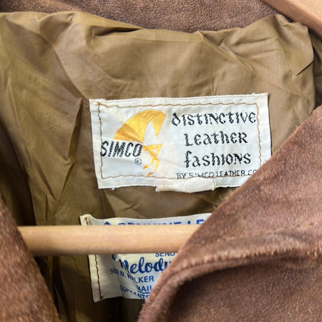 1970s Simco Fringe Leather Jacket