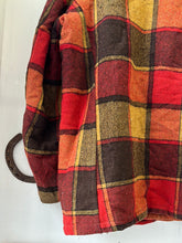 Load image into Gallery viewer, 1960s/&#39;70s Fox Knapp Plaid Pea Coat
