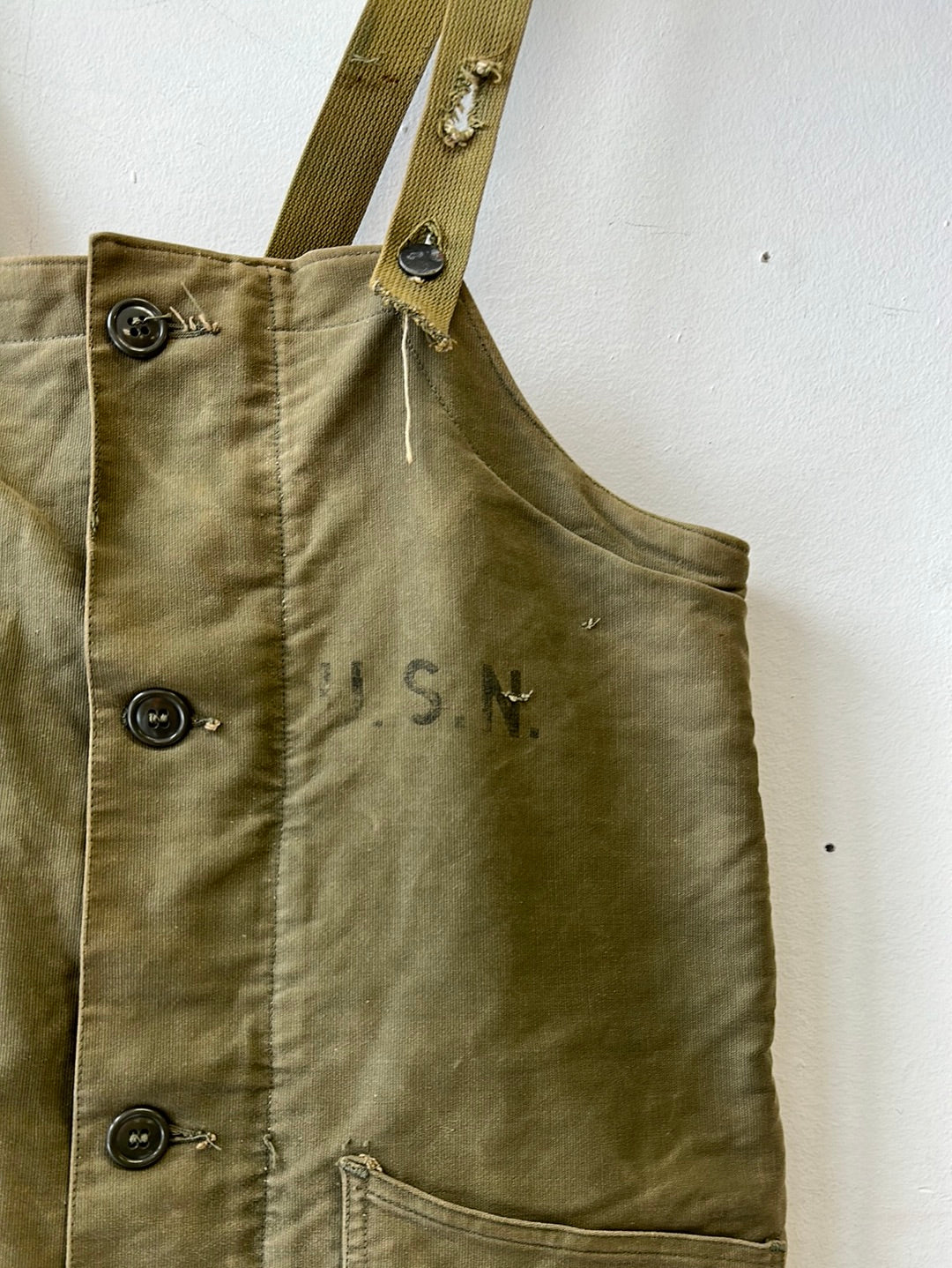 1940s USN Deck Bib
