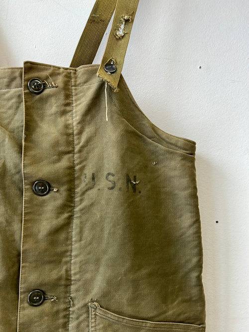 1940s USN Deck Bib
