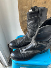Load image into Gallery viewer, Tony Lama Roper Boots - Black - Size 11 M 12.5 W
