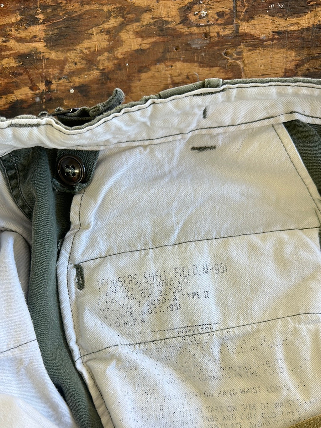 1950s M1951 Cargo Trousers