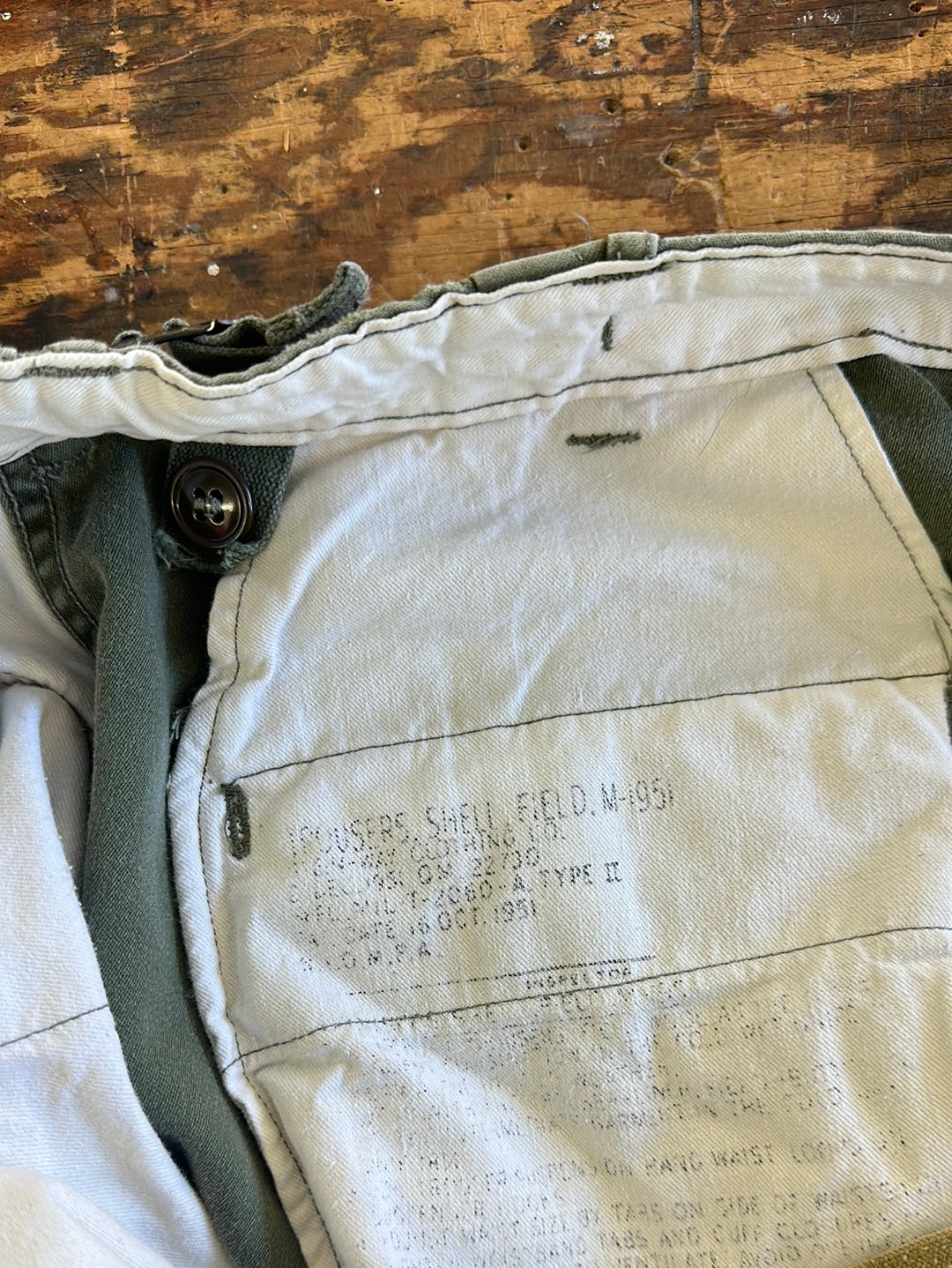 1950s M1951 Cargo Trousers