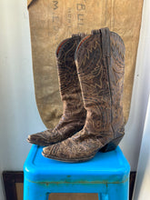 Load image into Gallery viewer, Dan Post Cowboy Boots - Brown - Size 7 M 8.5 W

