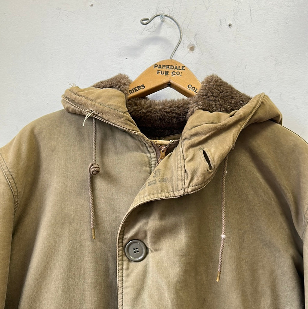 1940s US Navy N-1 Deck Parka - 36