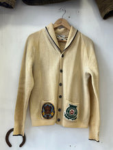 Load image into Gallery viewer, 1960s/70s Halifax Curling Club Letterman Cardigan
