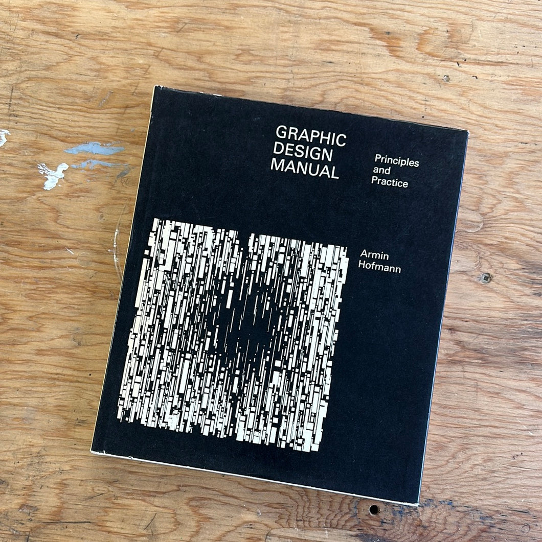 Graphic Design Manual - Armin Hofmann 1965