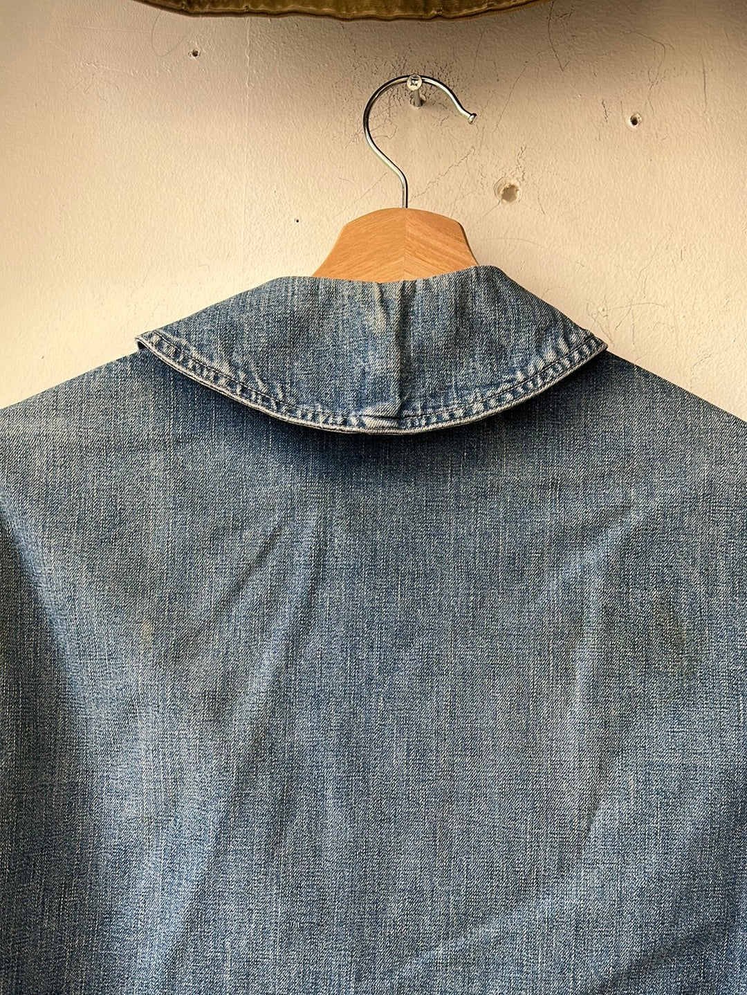 1940s US Navy Denim Shawl Collar Jacket