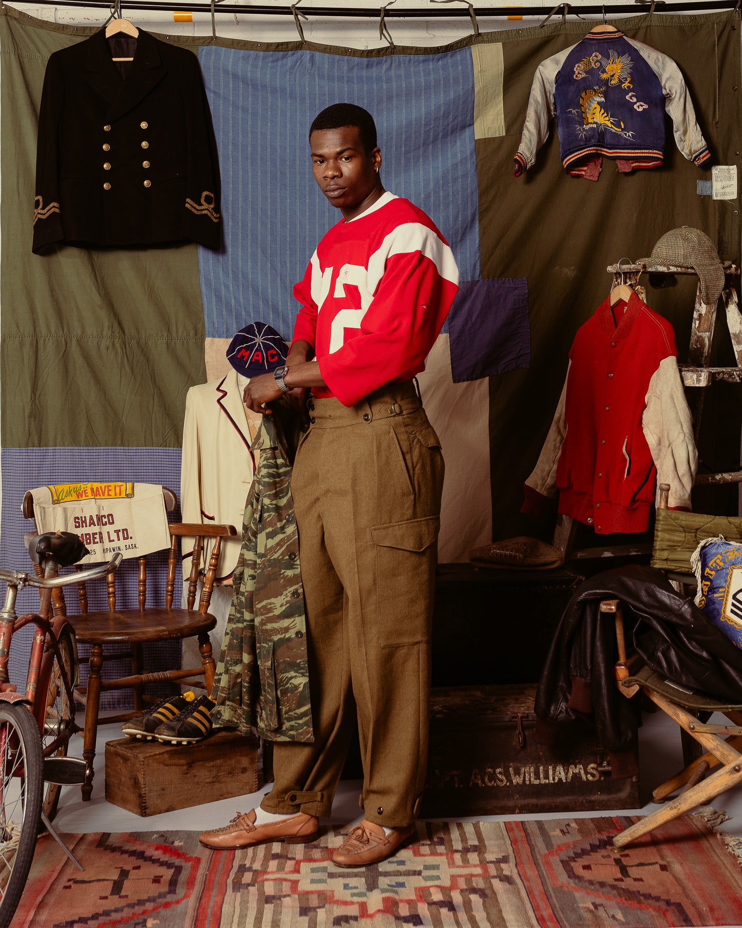 1960s Nylon Mesh Jersey