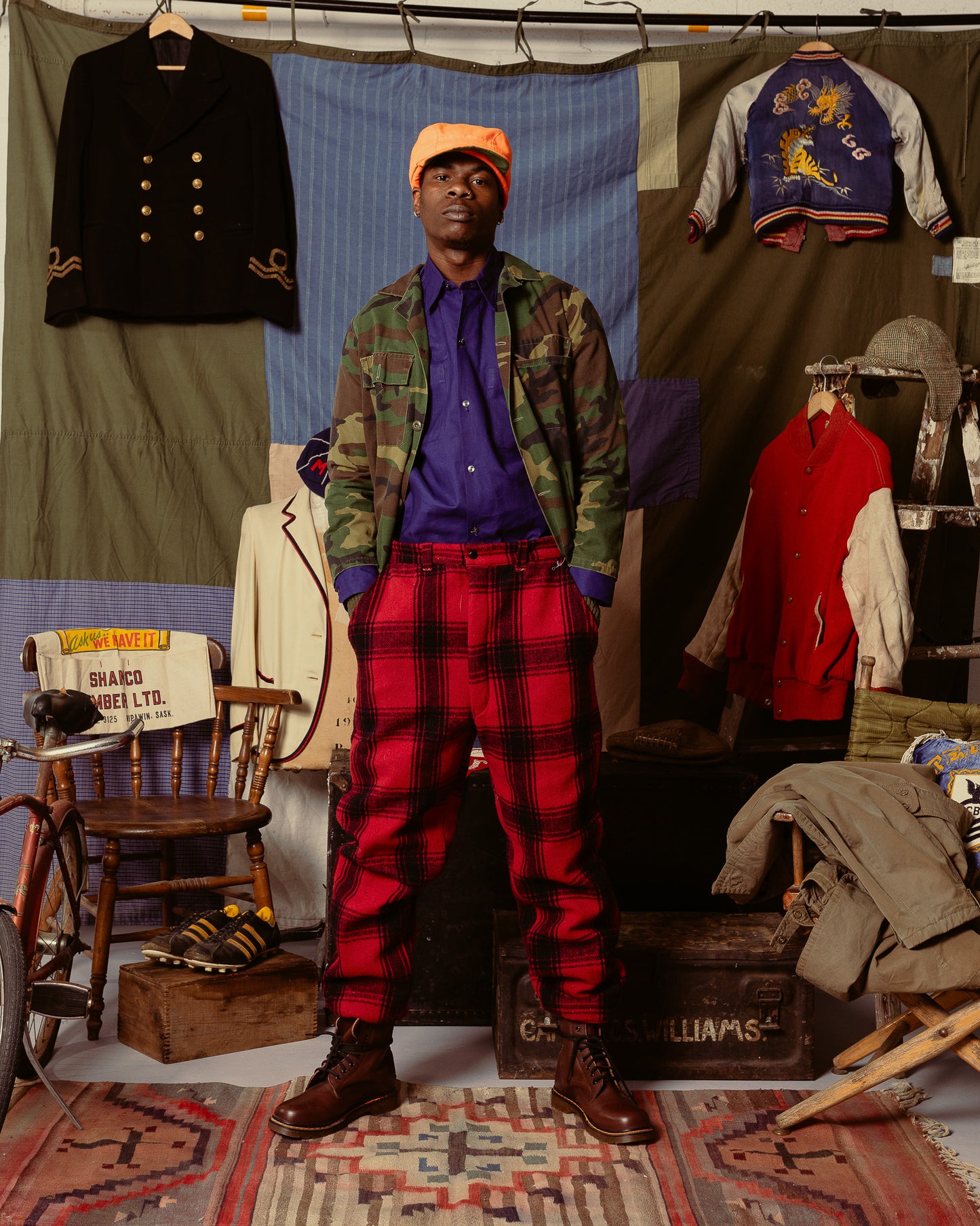 1980s Woodland Camo Jacket