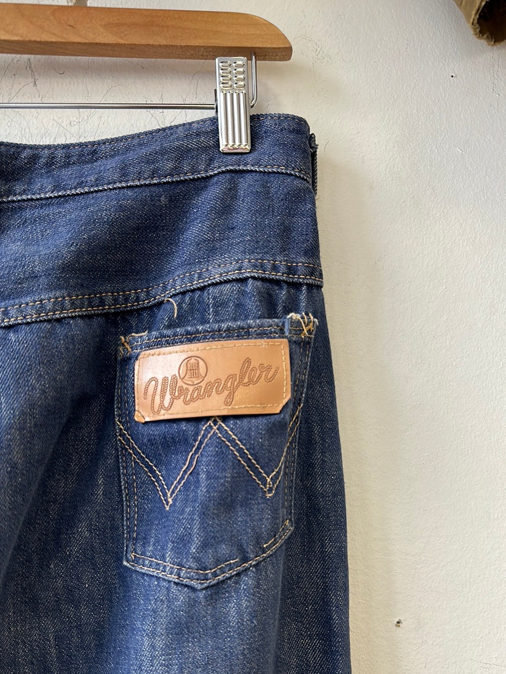 1950s/60s Wrangler Side Zip Denim 32×28