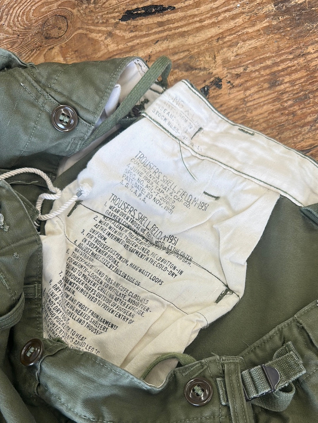 M-1951 Cargo Trousers - X-Large