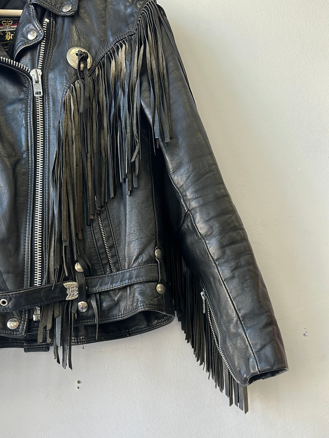 1970s/80s Bristol Moto Fringe Jacket