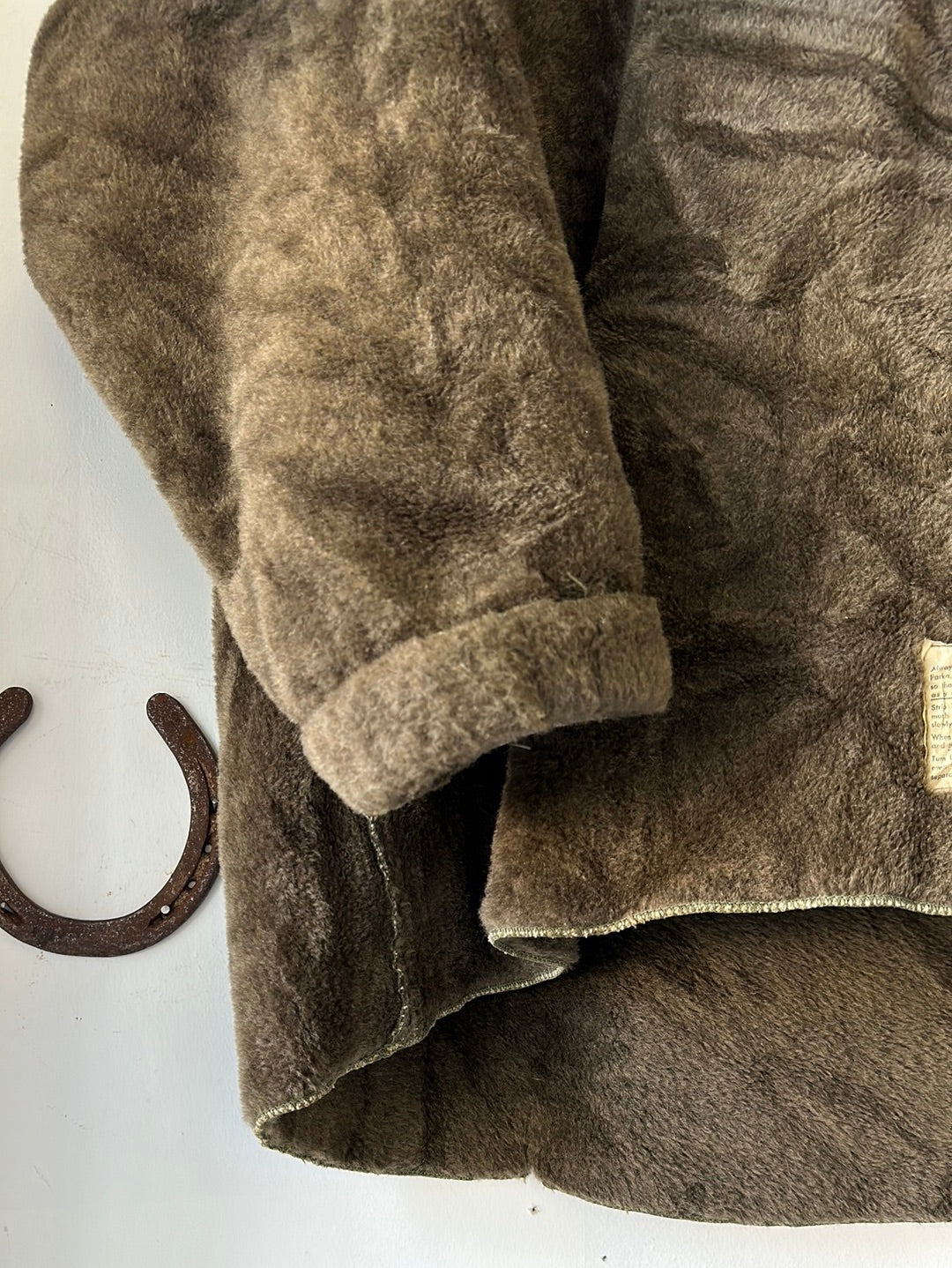 1940s M1943 Pile Liner w/ Coyote Fur Collar