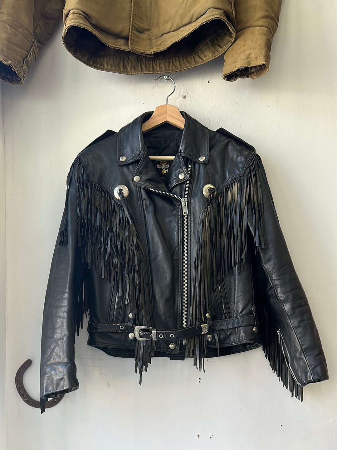1970s/80s Bristol Moto Fringe Jacket