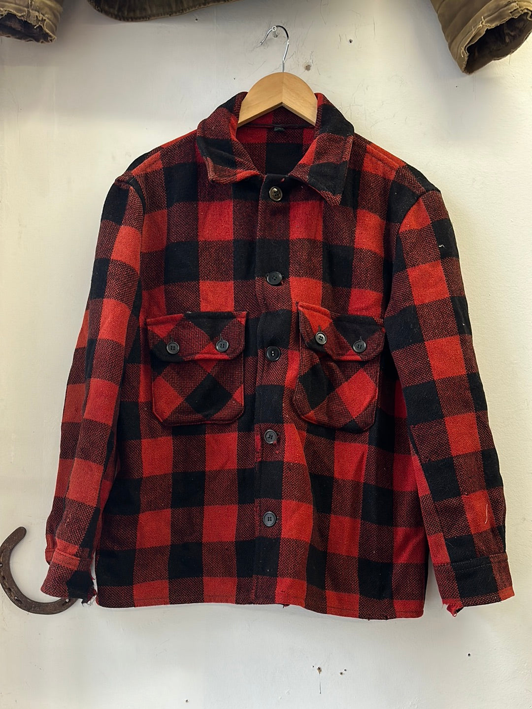 1940s/'50s Hercules Wool Plaid Shirt