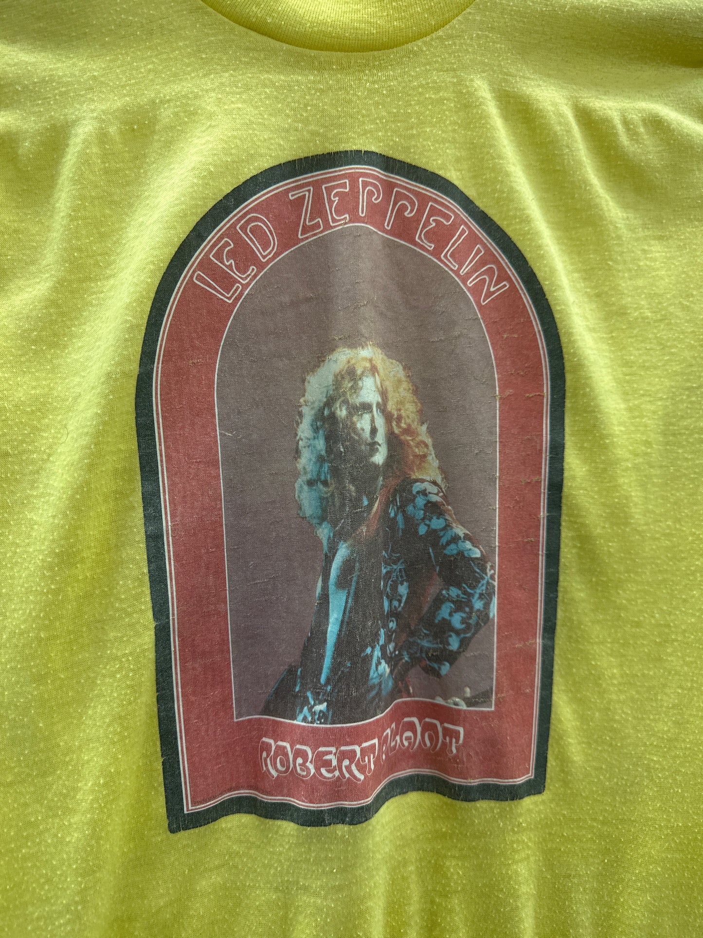 1976 Led Zeppelin Robert Plant Tee