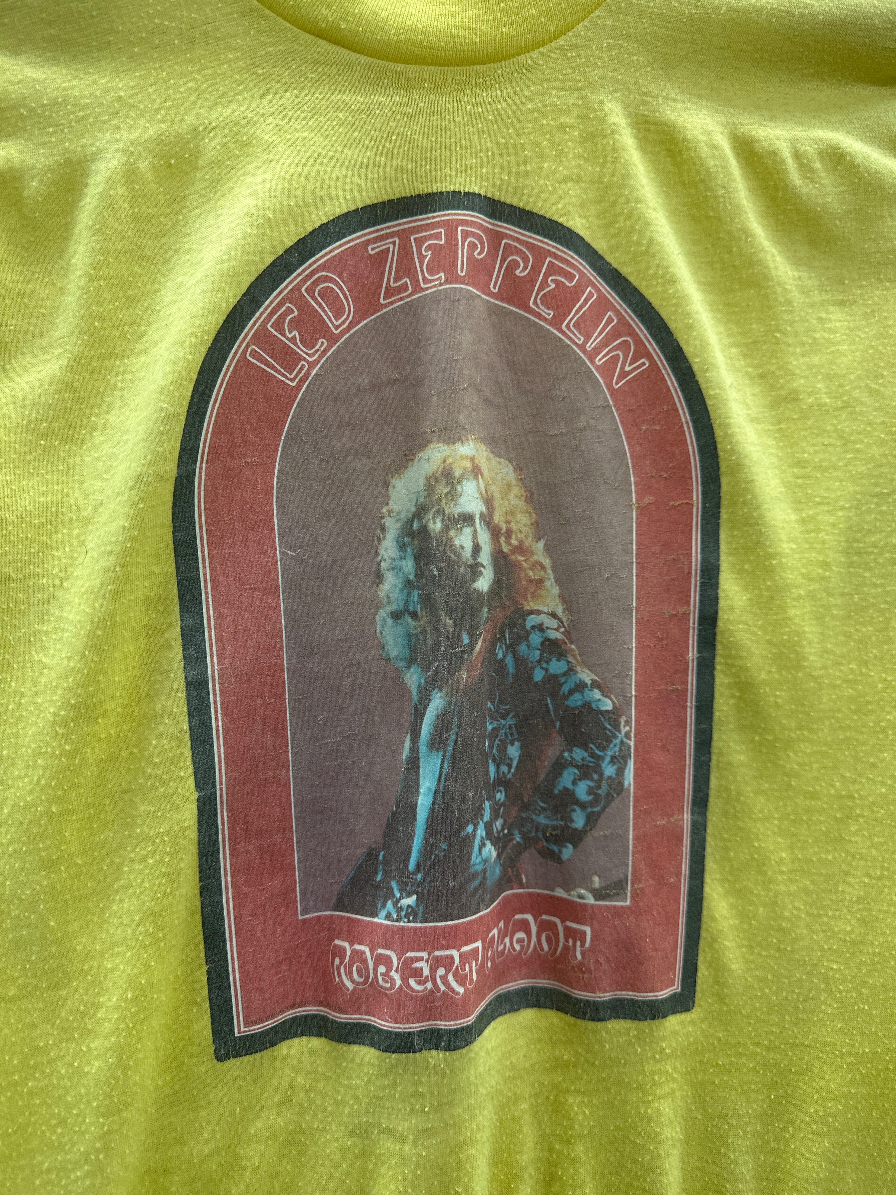 1976 Led Zeppelin Robert Plant Tee