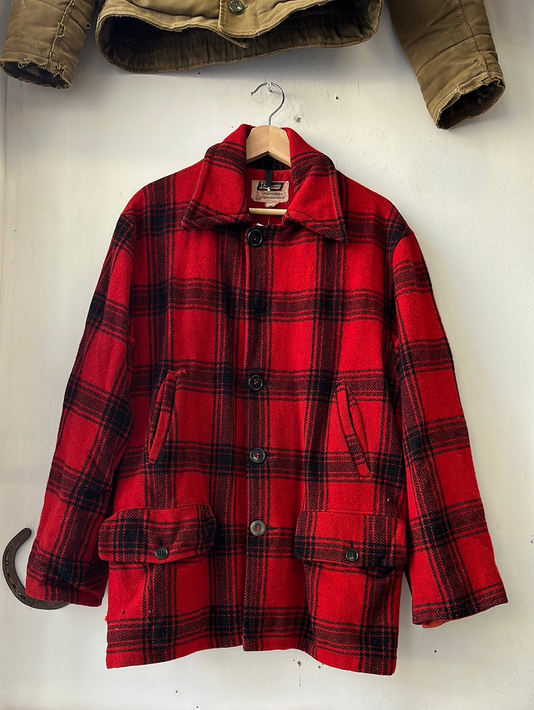 1960s Skagway Wool Plaid Hunting Jacket