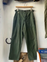 Load image into Gallery viewer, 1960s OG-107 Type-1 Cotton Sateen Trouser - 26-28x29
