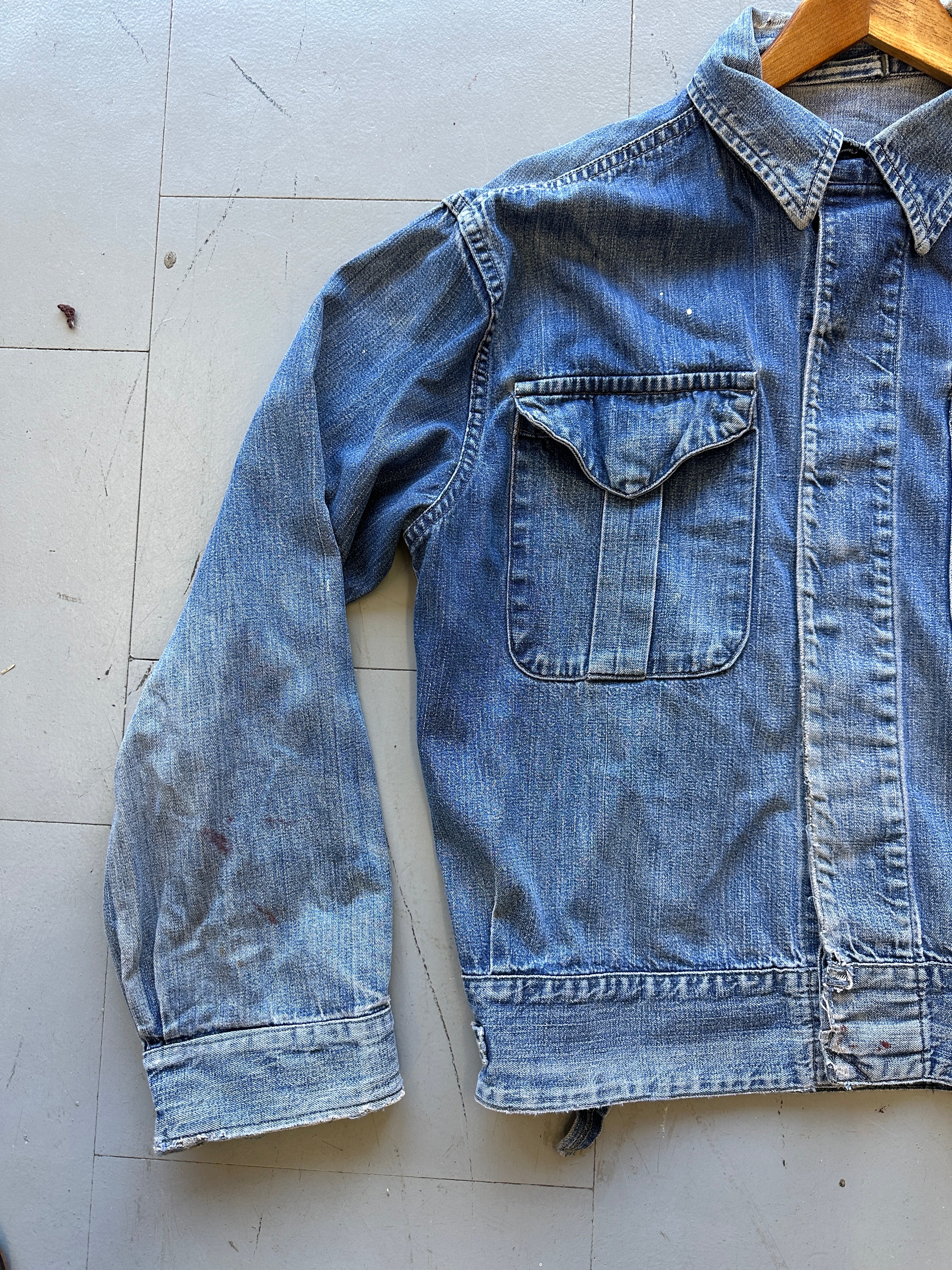 1950s Royal Canadian Navy Denim Jacket