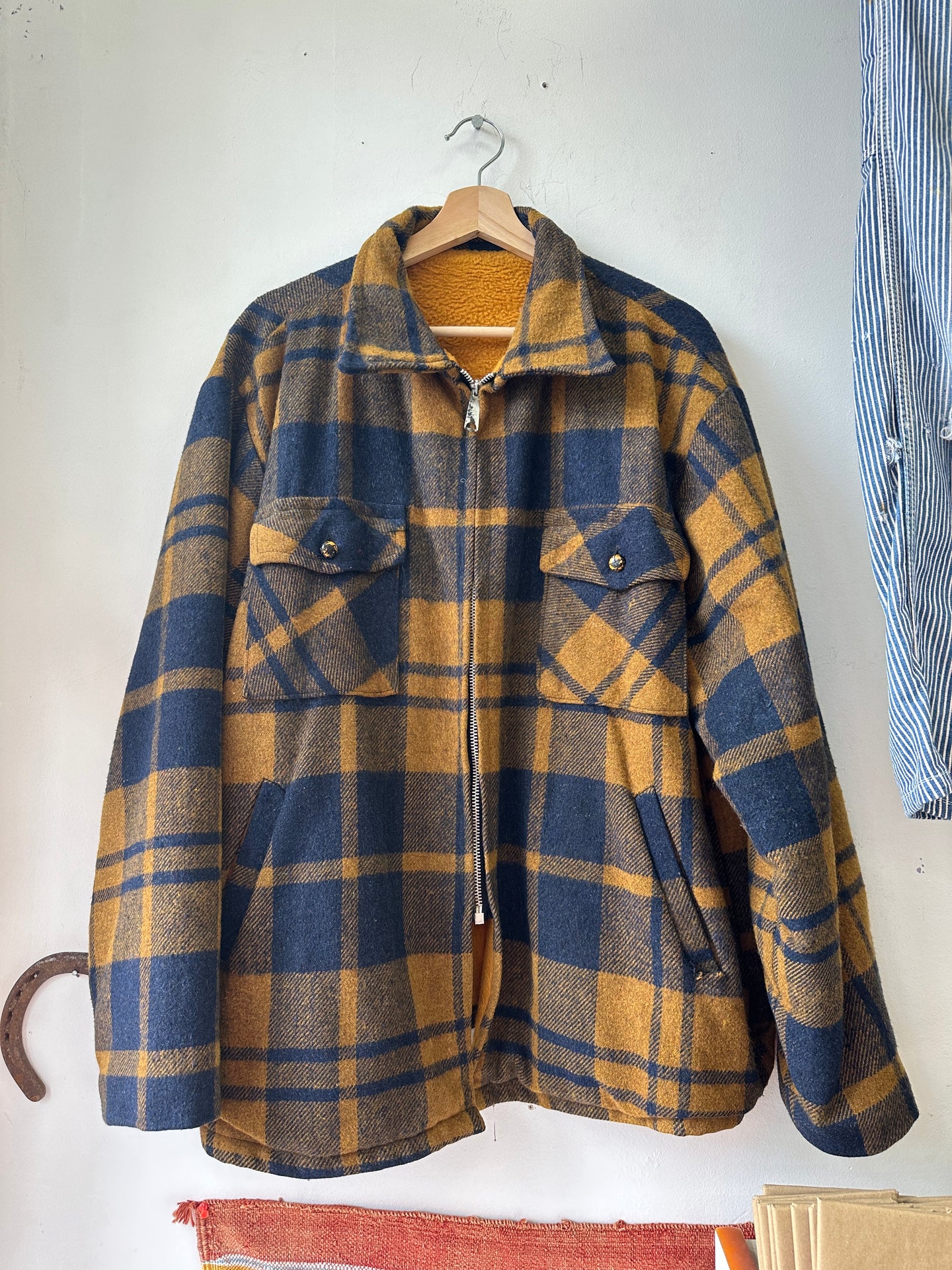 1970s Zipped Wool Jacket