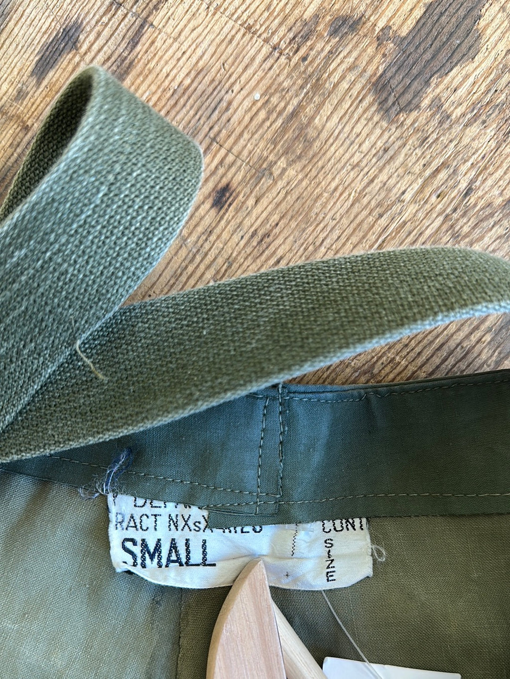 1940s USN Deck Bib - Wet Weather - Small