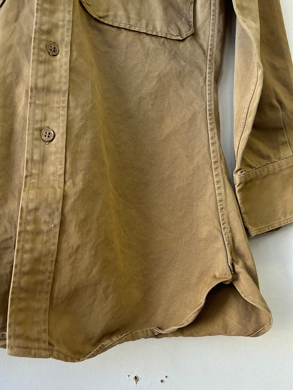 1964 Military Officers Patched Shirt