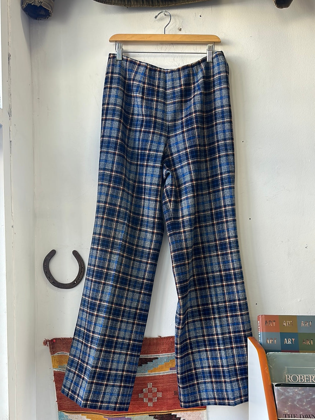 1970s Pendleton Side Zip Wool Trousers