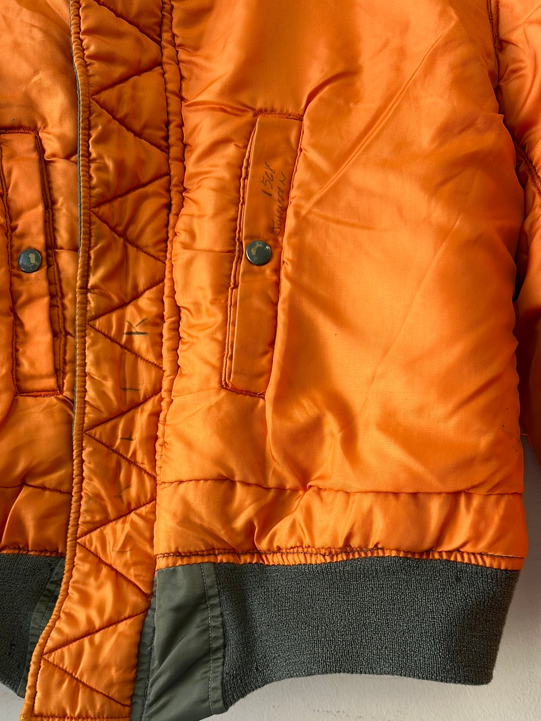 1963 First Edition Alpha Industries USAF MA-1 Bomber Small